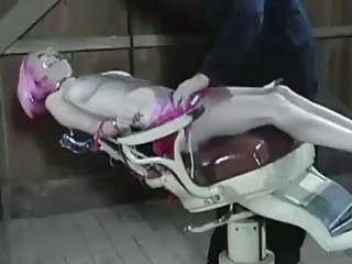 Poor Cherry Torn gets restrained and molested by master BDSM